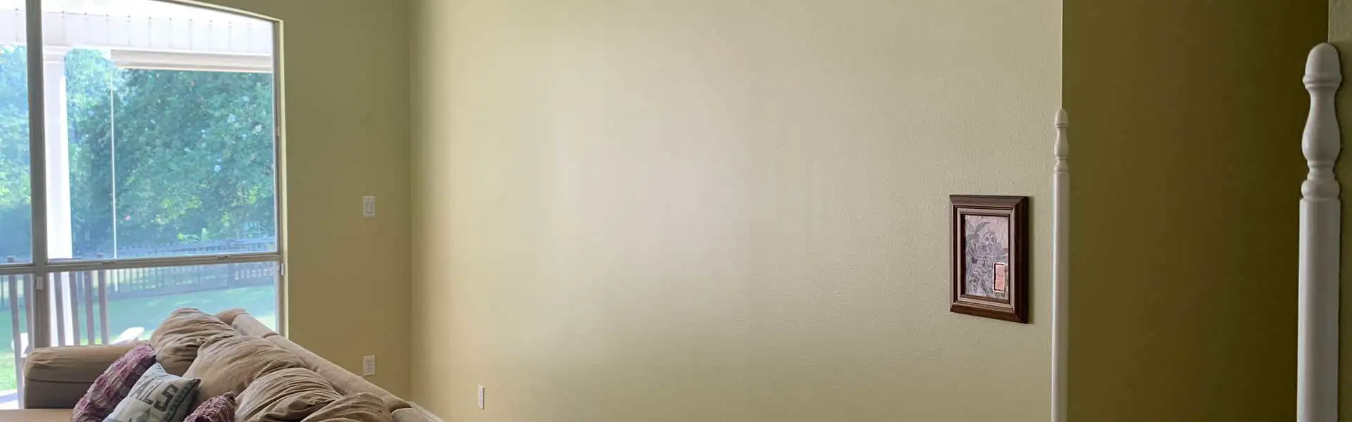 Painting in Picayune MS - interior house painted yellow